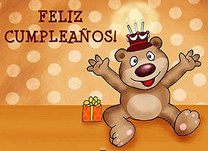 Tarjeta de Cumpleaños para compartir gratis. Alguien te saluda por mí