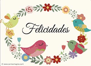 tarjeta de felicitaciones