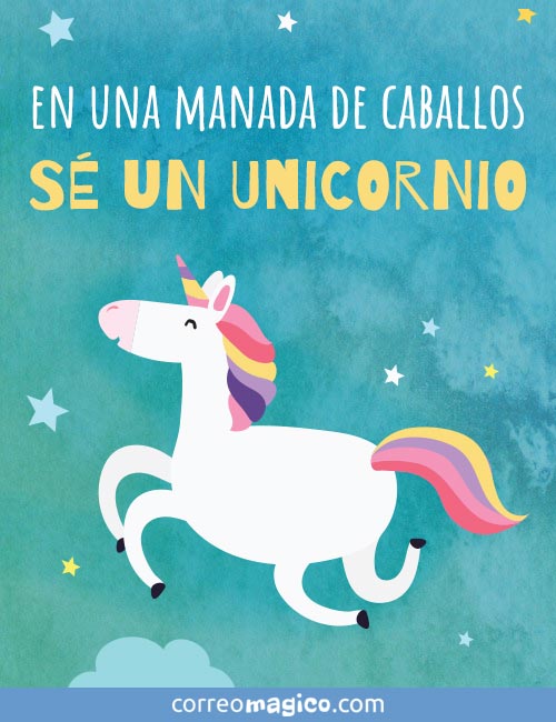 En una manada de caballos, s un unicornio