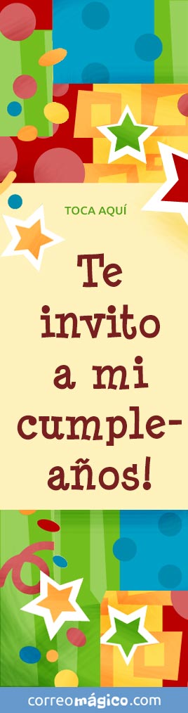 Te invito a mi cumpleaños