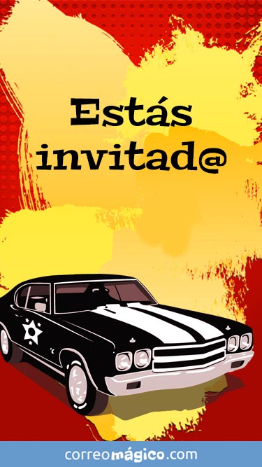 Tarjeta de Invitacion para fiesta para whatsapp para enviar desde tu celular o computadora