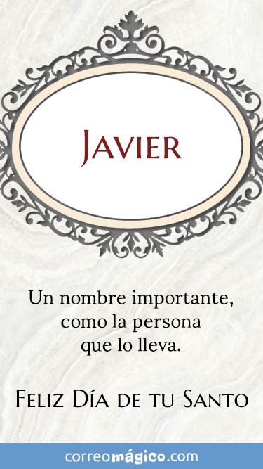 Imagen para whatsapp de Da de San Javier