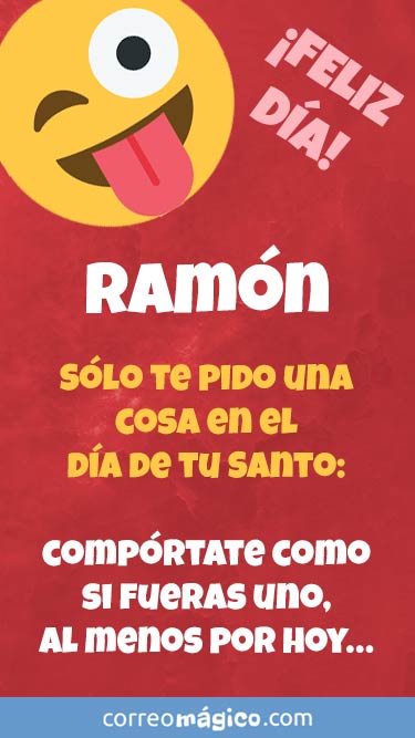 Imagen para whatsapp de Da de San Ramn