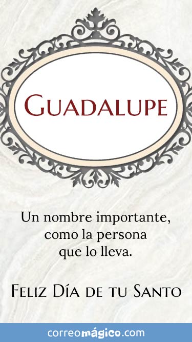 Imagen para whatsapp de Da de Santa Guadalupe