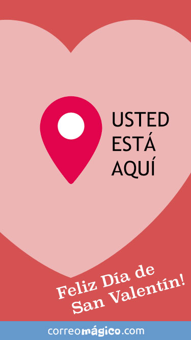 Usted est aqu. Feliz da de San Valentn. Tarjeta de San Valentn para whatsapp para enviar desde tu celular o computadora