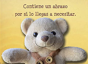 Imagen de Amistad para compartir gratis. Tarjeta con abrazo