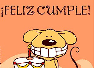 Resultado de imagen de feliz cumpleaños con retraso