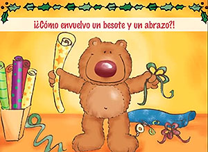 Tarjeta de Navidad para compartir. un regalo muy especial