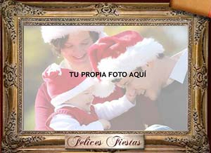 Tarjeta de Navidad para compartir. Felices Fiestas