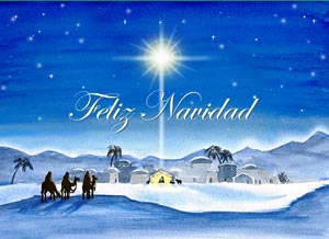 Tarjeta de Navidad para compartir. Feliz Navidad