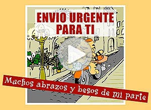 Te mando un abrazo ecard. envo urgente para ti