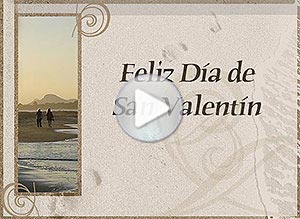 Tarjeta animada de San Valentín, Camina a mi lado .