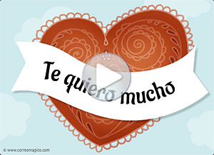 Tarjeta animada de Amor. imposible de olvidar