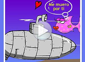 Tarjeta animada de Declaraciones. me muero por ti