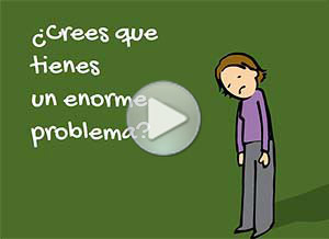 Imagen de Animo para compartir gratis. Crees que tienes un gran problema?