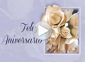 Aniversarios ecard. que su amor siga floreciendo