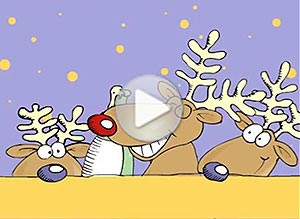 Año Nuevo ecard. burbujas de felicidad