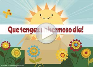 Animo ecard. te envo una caja de sol