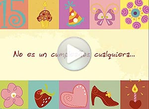 Imagen de Cumpleaos para compartir gratis. Disfruta tus 15!