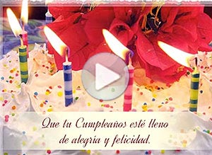 Tarjeta animada de Cumpleaños. mereces lo mejor