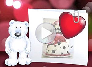 Imagen de Cumpleaos para compartir gratis. Adjunto todo mi Amor a esta tarjeta