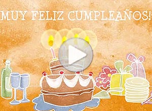 Imagen de Cumpleaos para compartir gratis. Todo un ao de felicidad