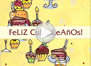 Imagen de Cumpleaos para compartir gratis. Muchas cosas ricas