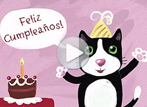 Imagen de Cumpleaos para compartir gratis. A la distancia te recuerdo