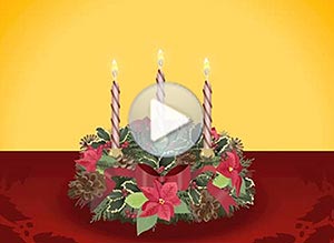 Tarjeta animada de Cumpleaños. cumplir aos en diciembre