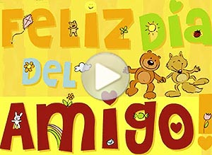 Día del amigo ecard. feliz da del amigo!