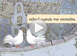 Día del amigo ecard. pese a la distancia...