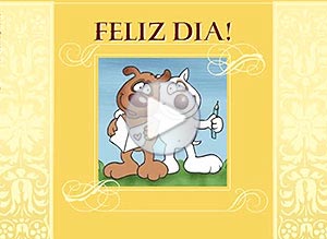 Día del amigo ecard. a un verdadero amigo