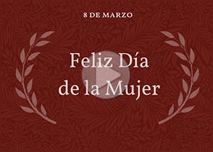 Día de la mujer ecard. gratitud eterna