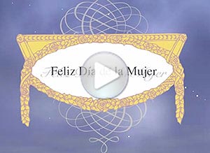Día de la mujer ecard. tu alma tiene alas
