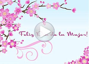 Día de la mujer ecard. todos los das son nuestros, amiga
