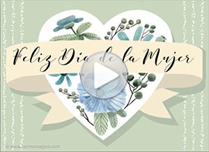 Día de la mujer ecard. para una mujer excepcional