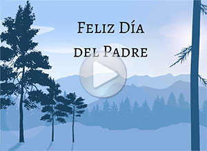 Día del Padre ecard. Que dios te ilumine	