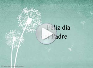 Día del Padre ecard. aunque ya no nos veamos a diario...
