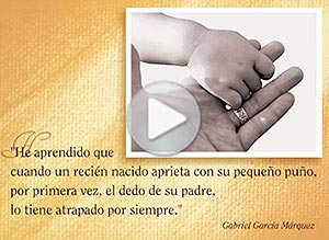 Tarjeta animada de Día del Padre. feliz da del padre