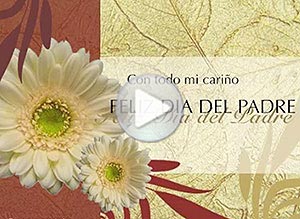 Día del Padre ecard. suerte de tener un padre como t