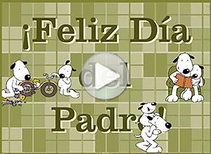 Día del Padre ecard. feliz da