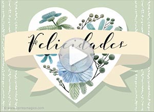 Felicitaciones ecard. para una persona especial
