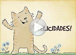 Felicitaciones ecard. una tarjeta especial