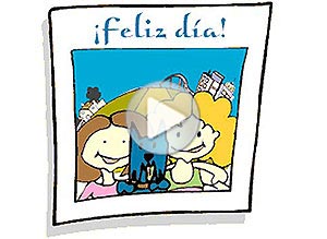 Día de la mujer ecard. amistad