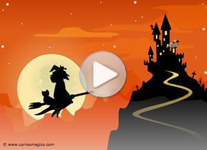 Invitaciones ecard. invitacin a fiesta de halloween!
