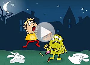 Halloween ecard. sorpresa!