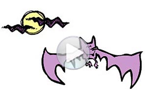 Halloween ecard. vampiros