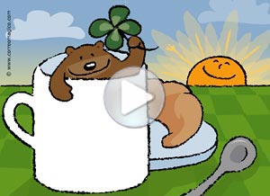 St. Patrick ecard. que tengas suerte!