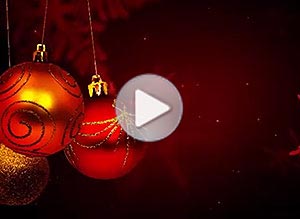 Tarjeta animada de Navidad. momentos maravillosos