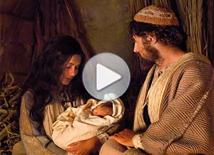 Tarjeta animada de Navidad. noche de paz